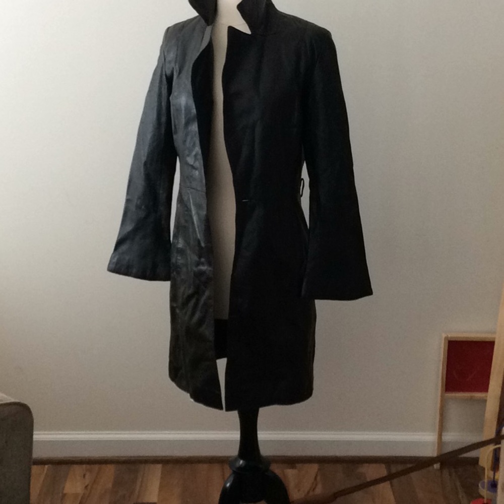 Arden B XS Leather Coat